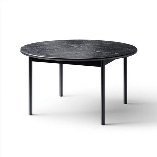 Ronde tafel van marmer voor de eetkamer - 90 x 90 x 45